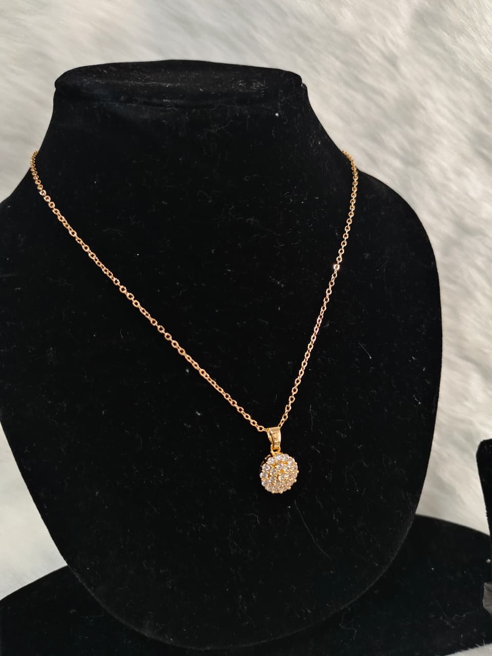 Pendant Set In Rose Gold 13 view 2