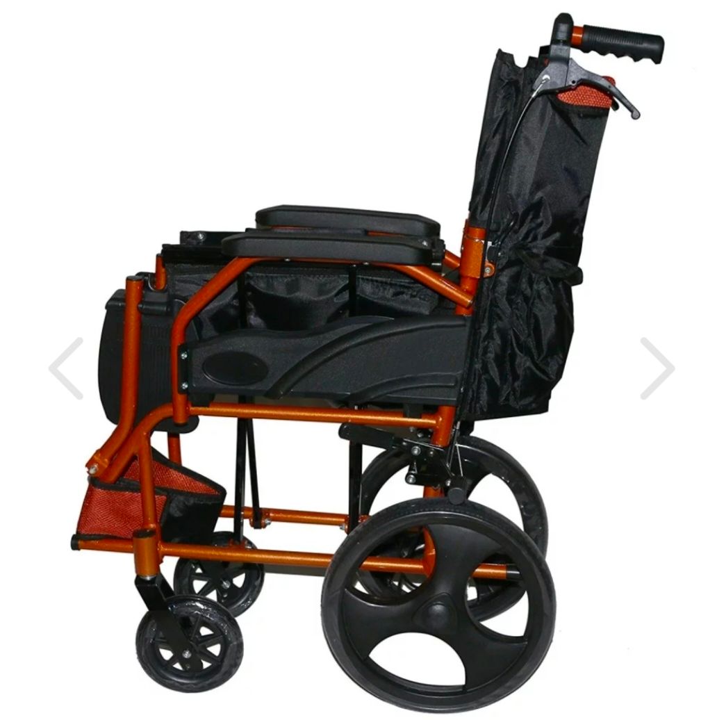 Lightweight Folding Wheelchair view 2
