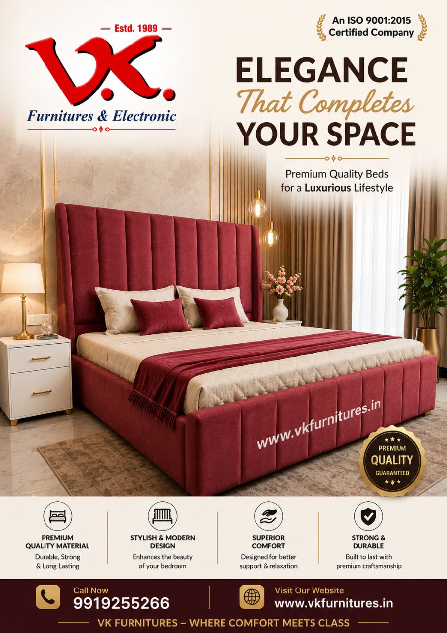 VK Premium Quality Bed
