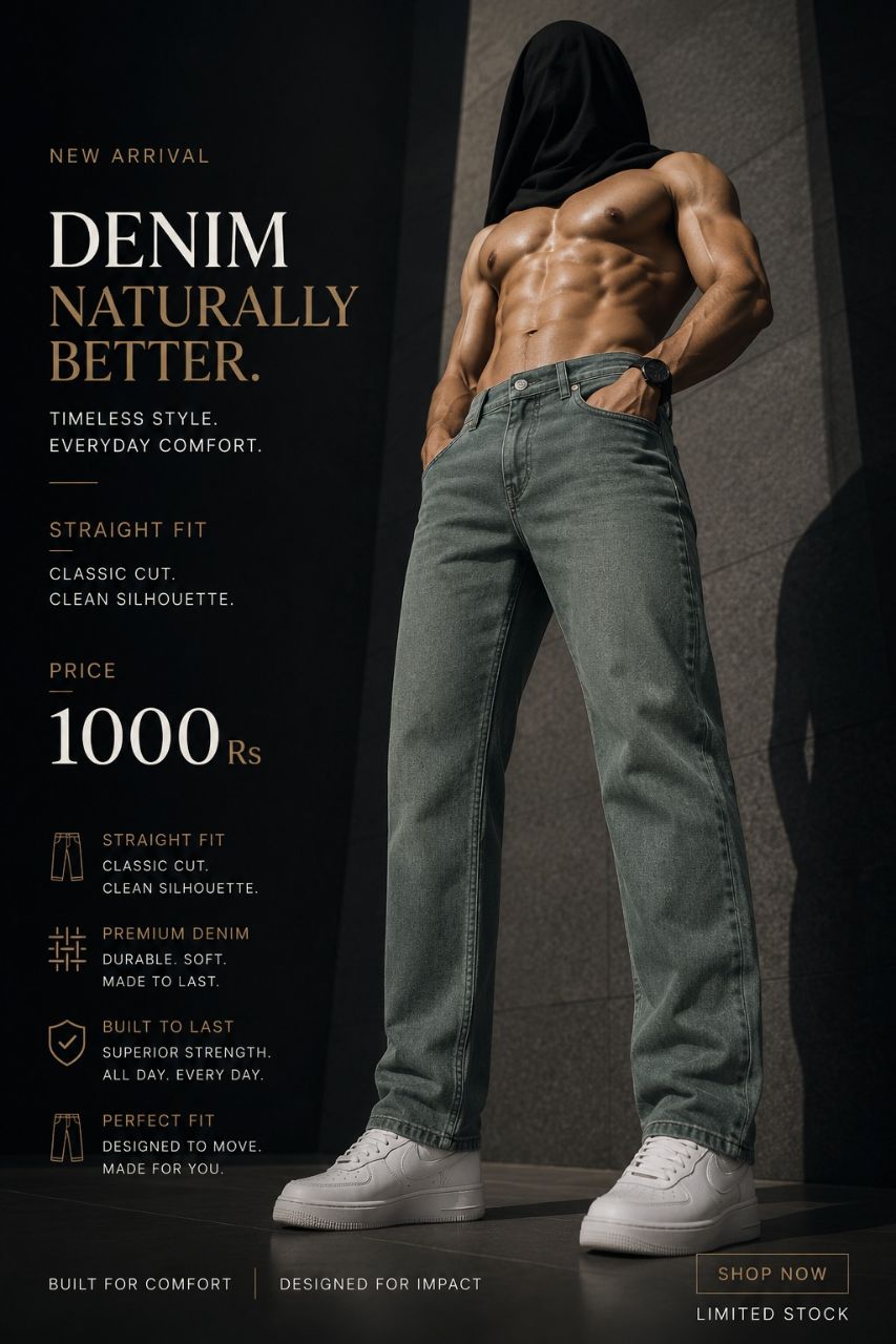 Premium Denim Jeans view 2