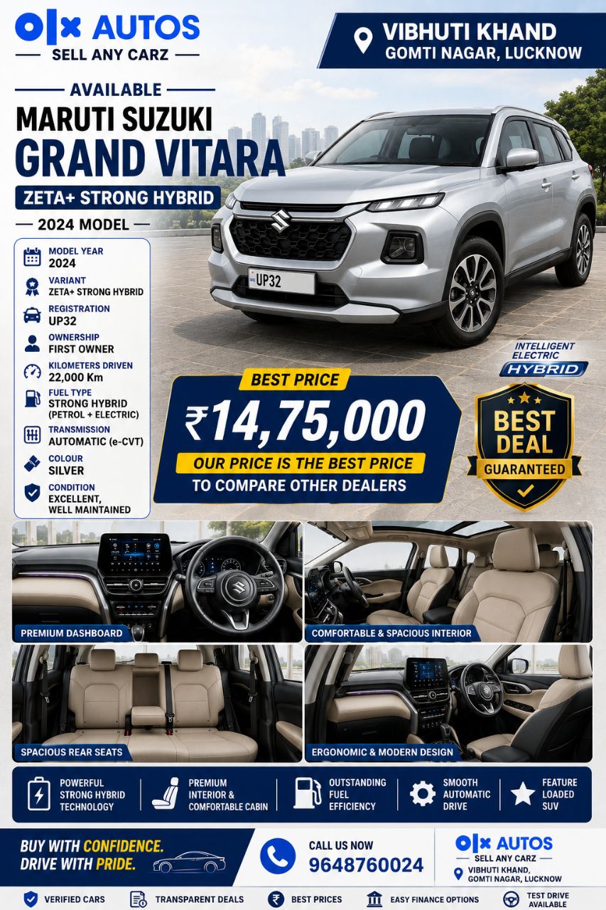 Maruti Suzuki Grand Vitara Zeta+ Strong Hybrid