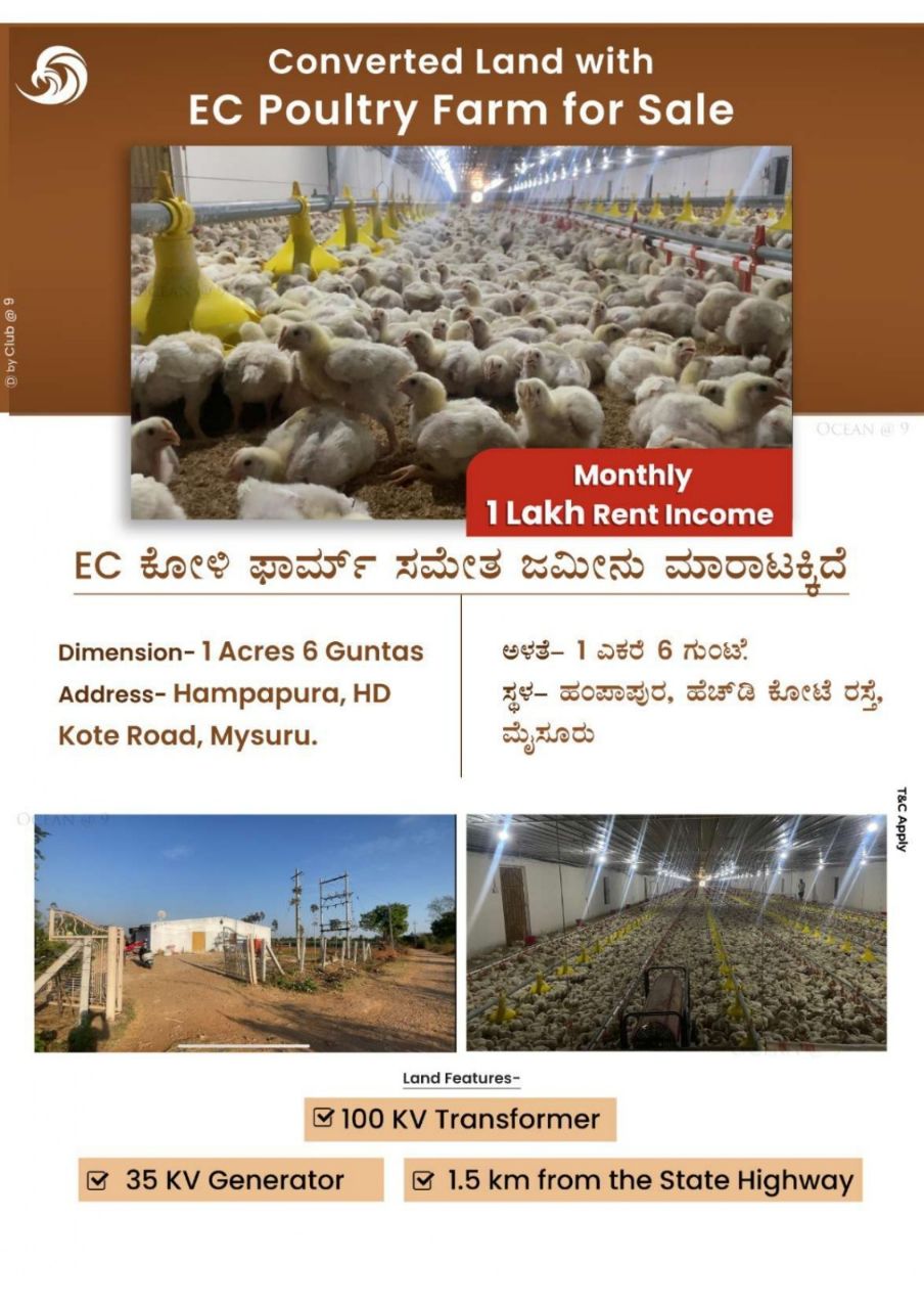 (2026OCN030) EC Poultry Farm - Hampapura, HD Kote Road