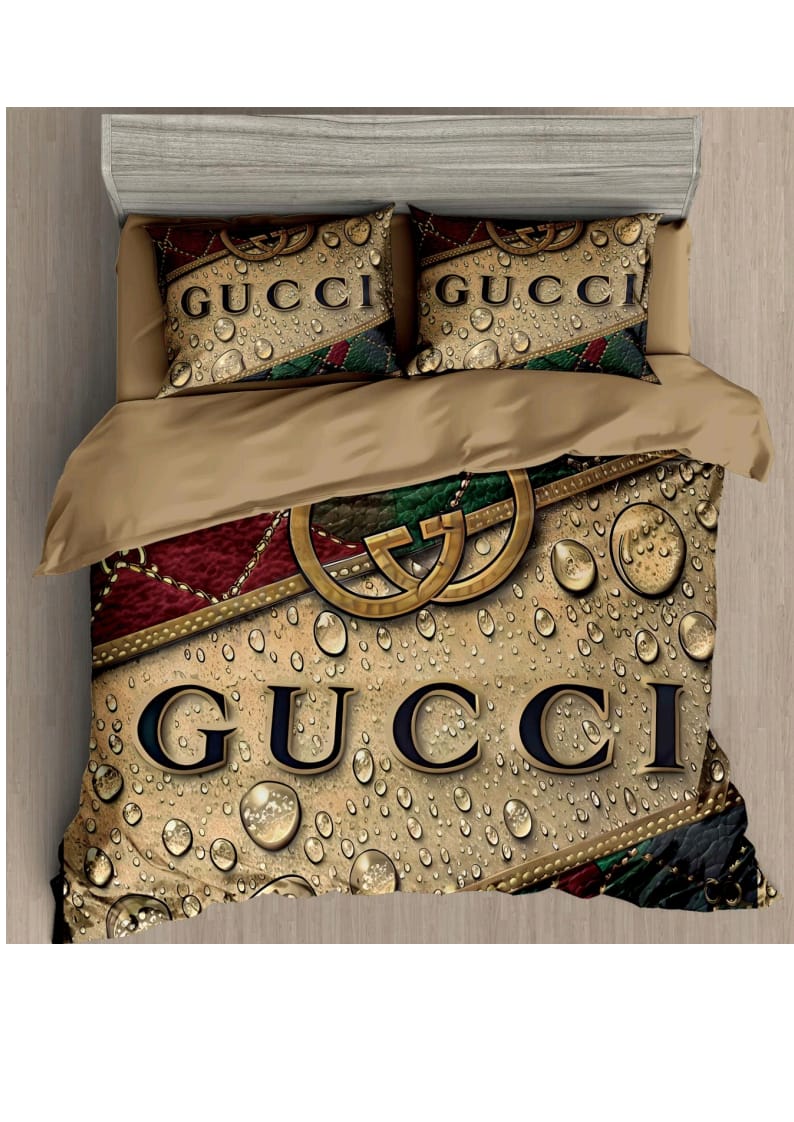 Gucci Inspired Bedsheet Set