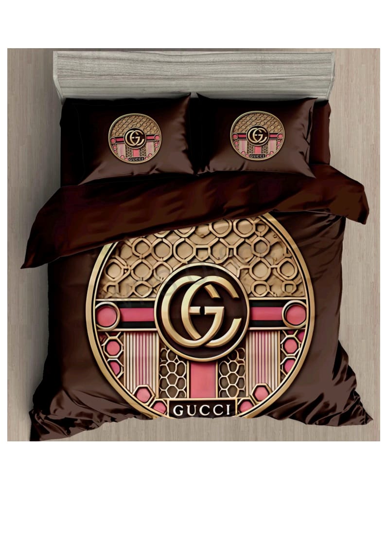 Gucci-Inspired Luxury Bedsheet Set