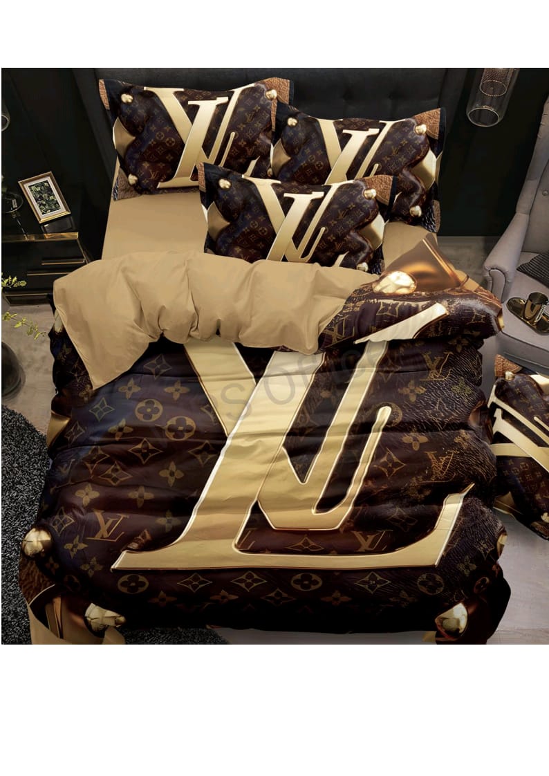 Luxurious Brown bedsheet set