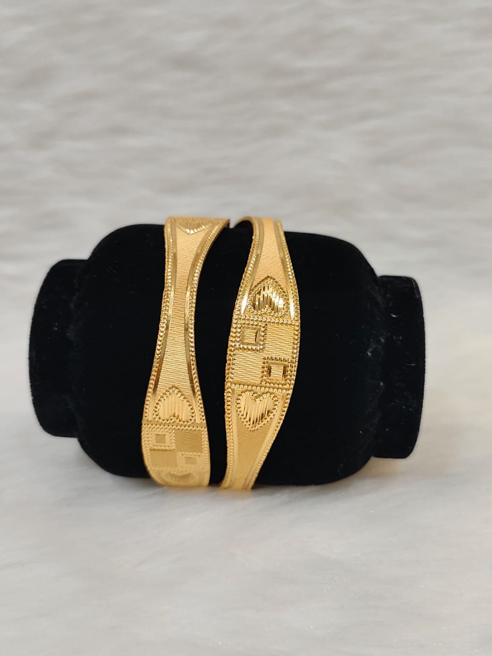 Aurelia Gold Bangles view 2