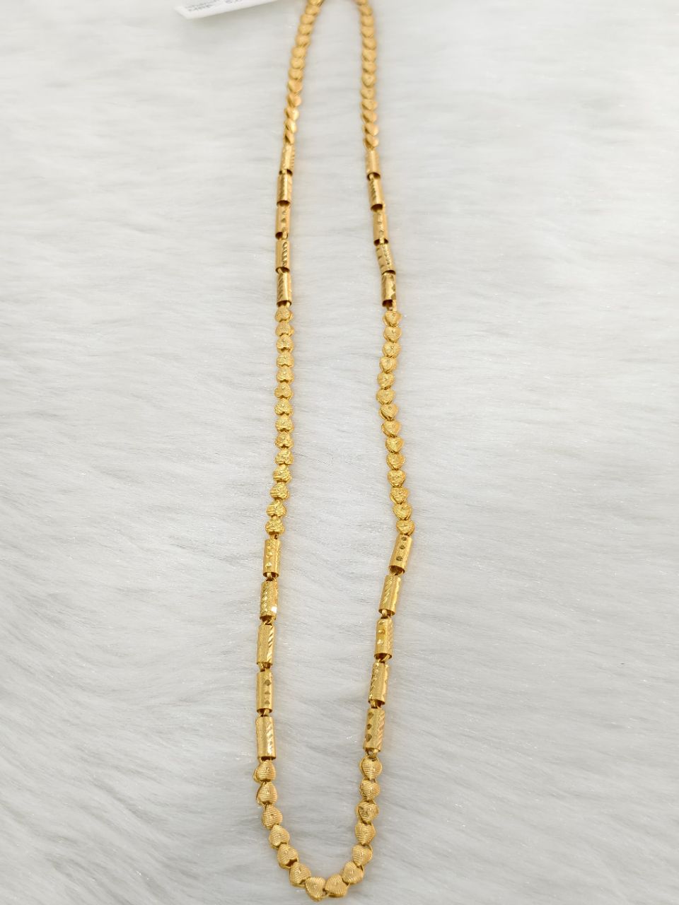 Gold Plated Chain With Heart Design view 4