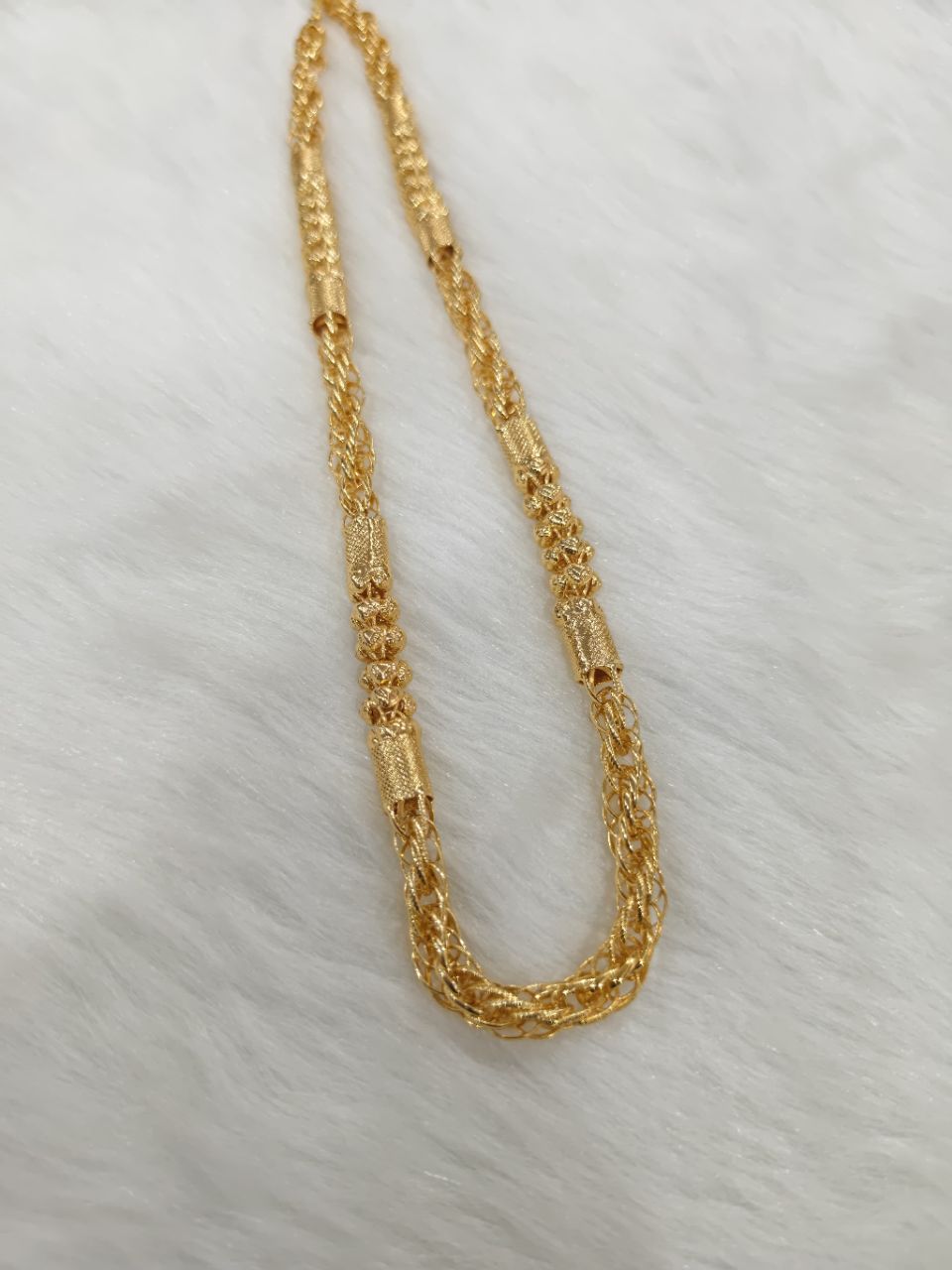 Pipe Fancy Chain With Bead Design view 3