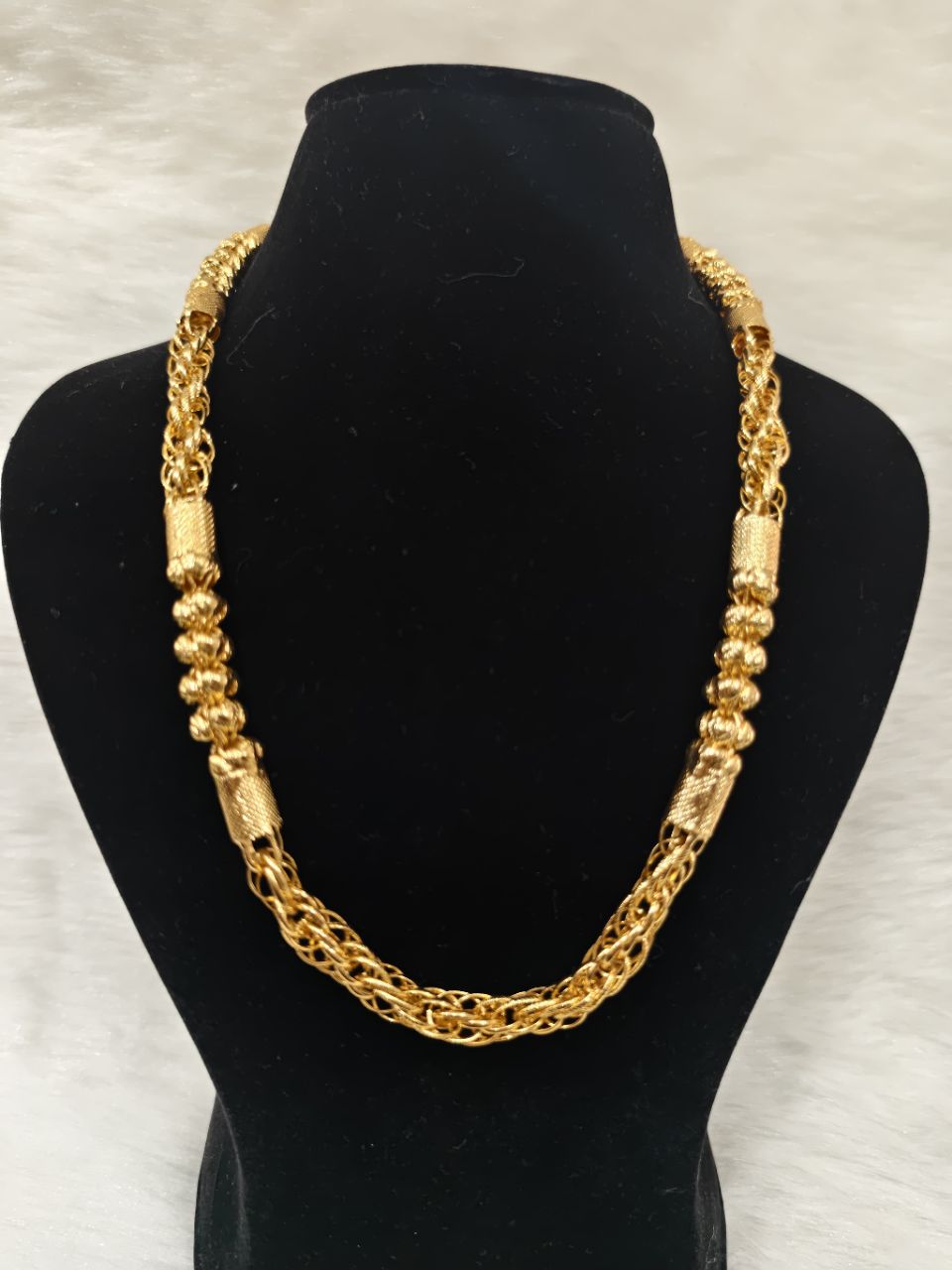 Pipe Fancy Chain With Bead Design view 2