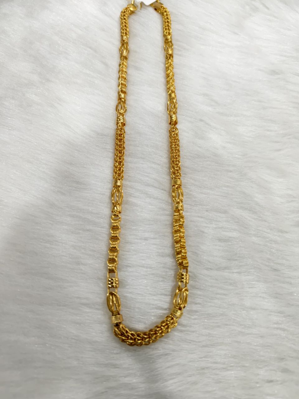 Designer Indo-Italin Chain And Fancy Hollow Chain view 2