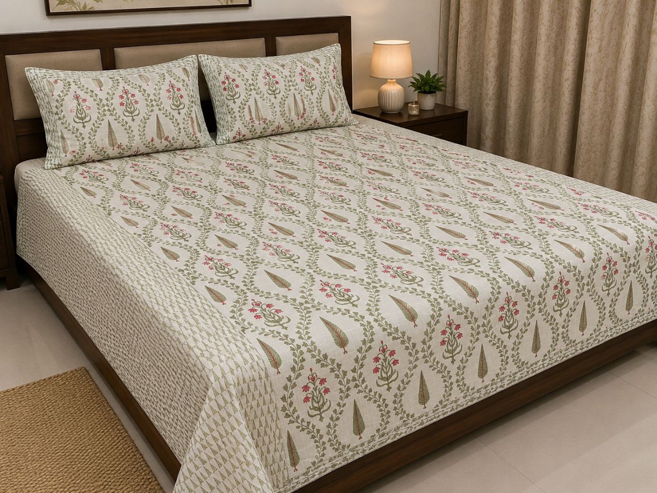 Premium Handcrafted Cotton Bedcover