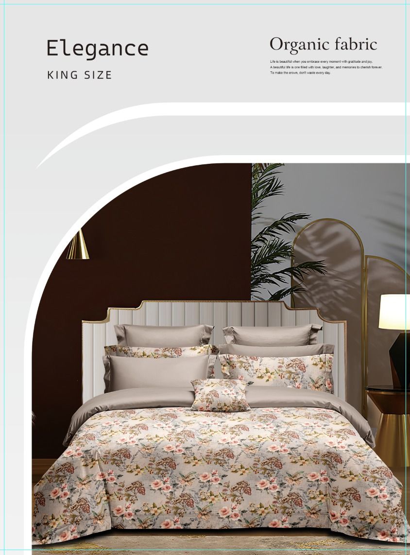 Elegance King Size Bedsheet Set. Buy 1 Get 1 Free view 2