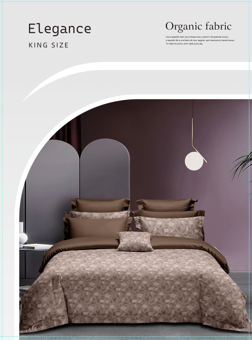 Elegance King Size Bedsheet Set. Buy 1 Get 1 Free view 8