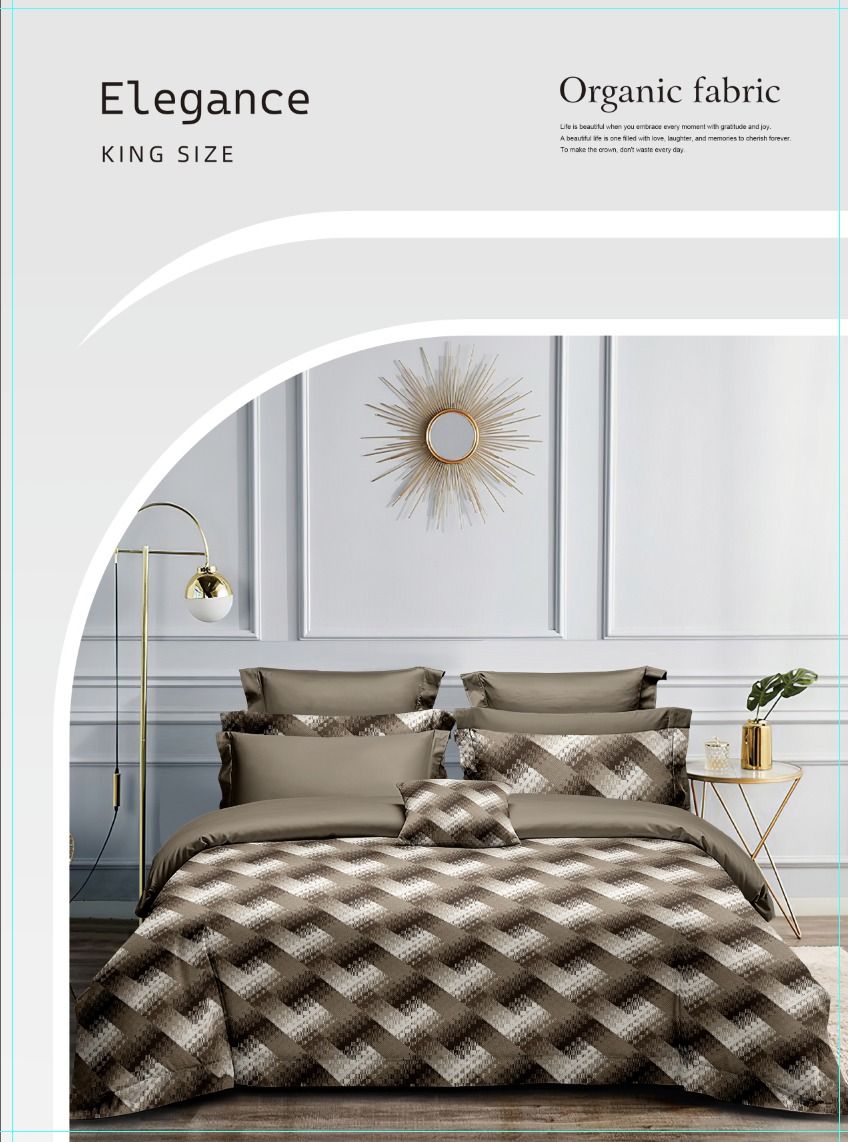 Elegance King Size Bedsheet Set. Buy 1 Get 1 Free view 3