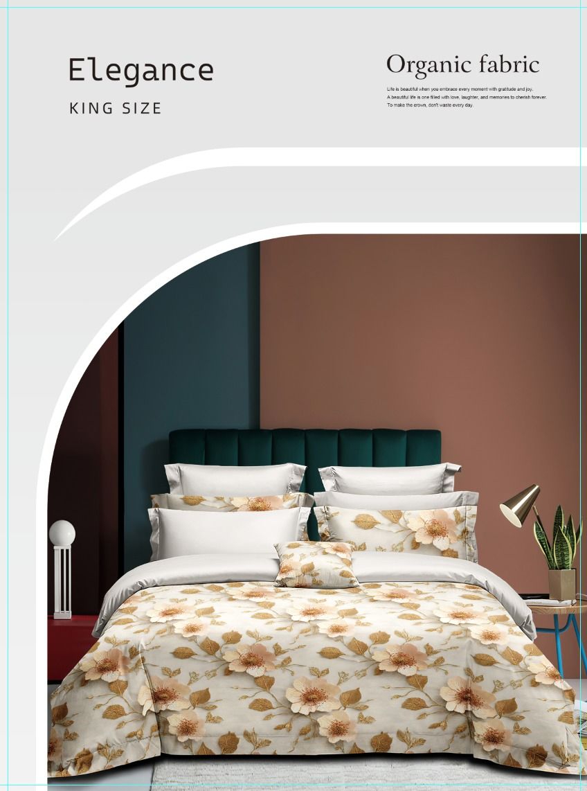 Elegance King Size Bedsheet Set. Buy 1 Get 1 Free view 5