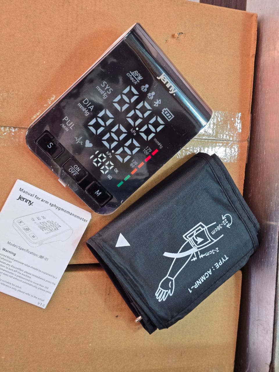 Jenny Electronic Arm-type Blood Pressure Monitor view 2