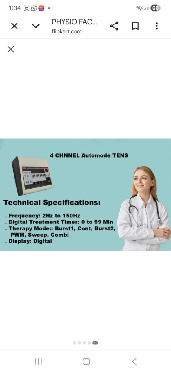 TENS 4 Channel Digital LCD Machine view 4
