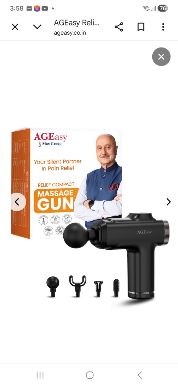 AGEasy Compact Massage Gun view 9