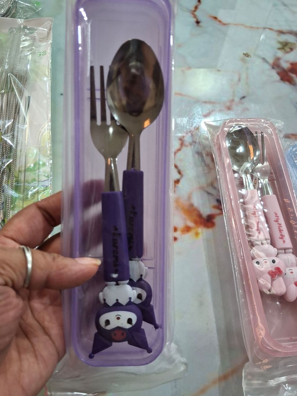 My Melody Cutlery Set view 3