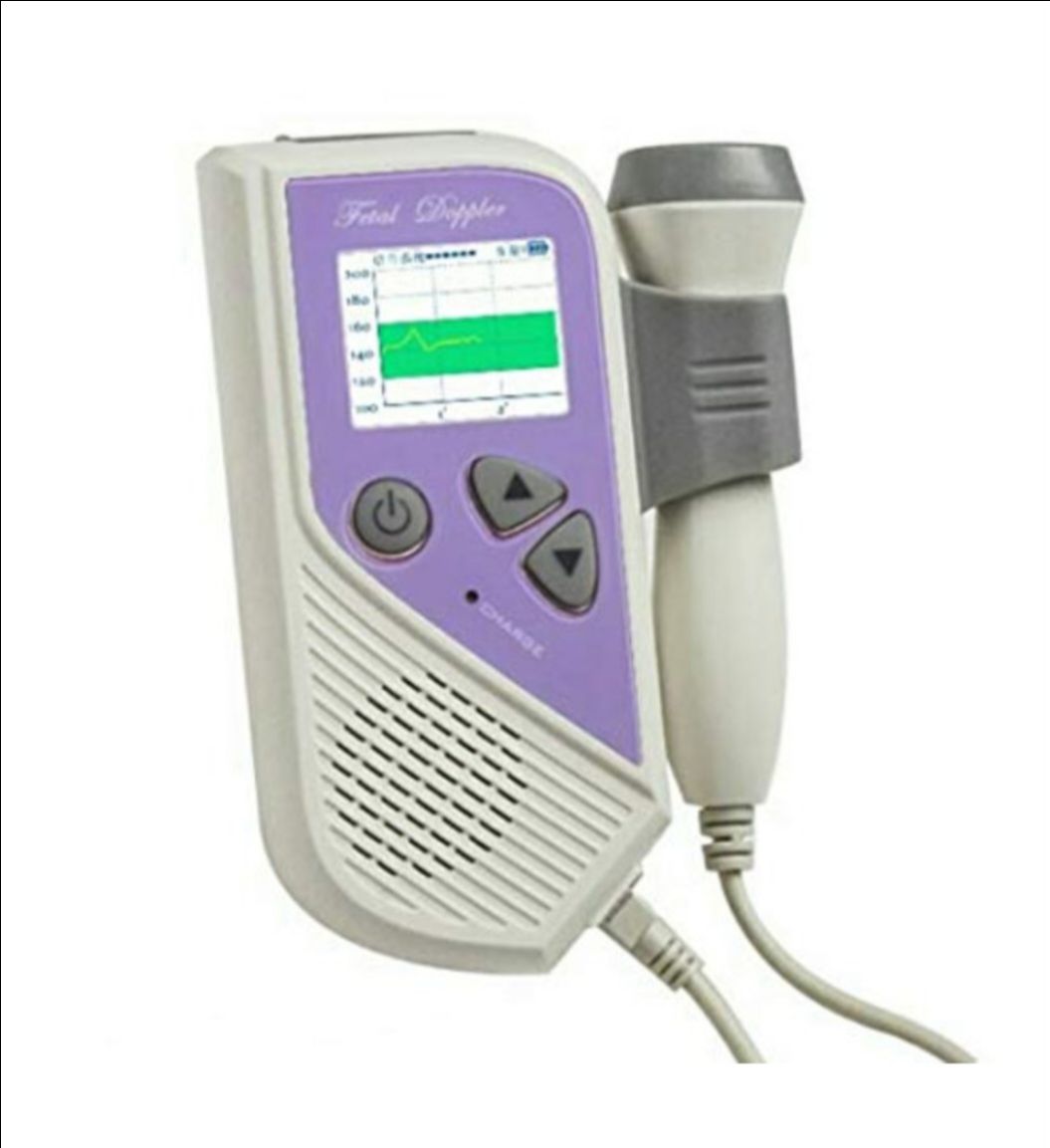 CuroMED Pocket Fetal Doppler Modal 802 view 2