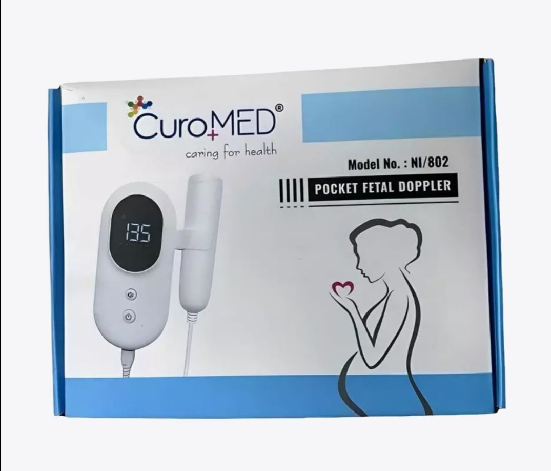 CuroMED Pocket Fetal Doppler Modal 802 view 3