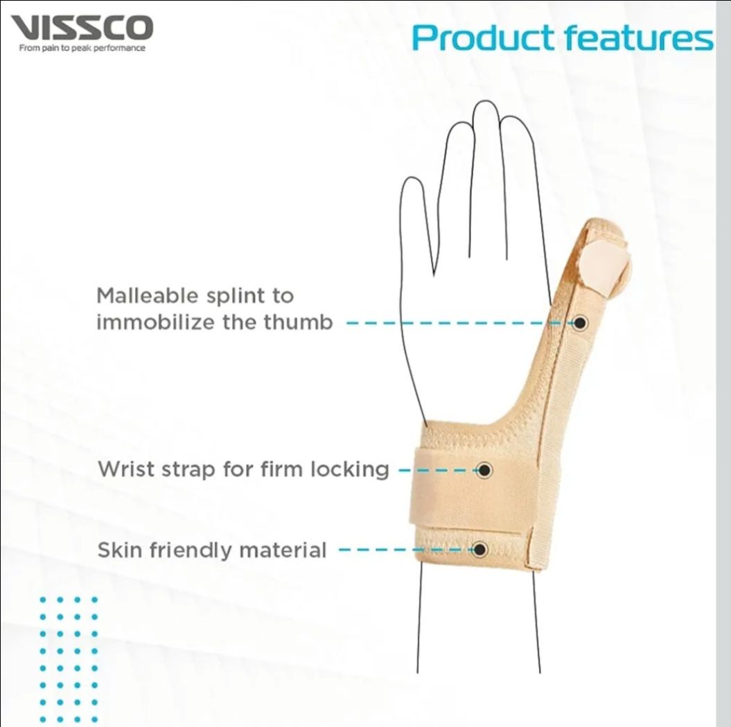 Thumb Spica Support > Vissco Pc 0643 view 2