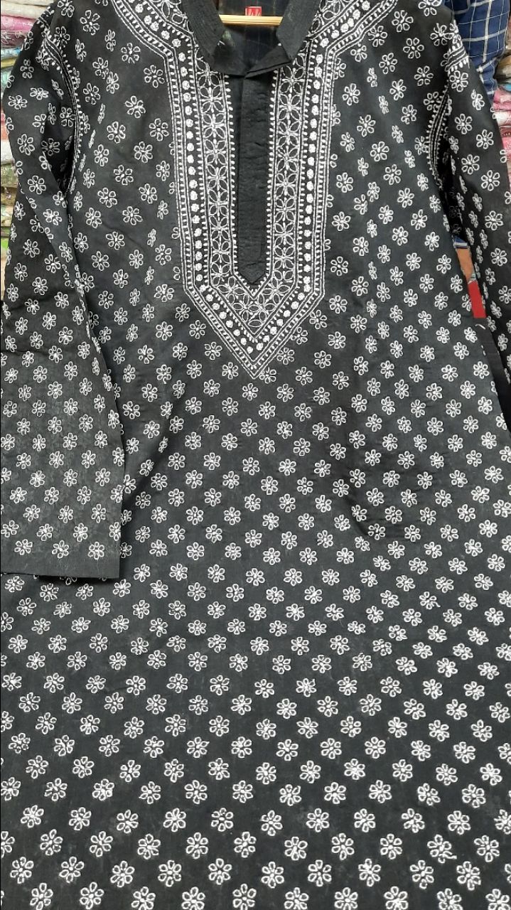 Chikankari Gents Kurta By Bel Boota view 2