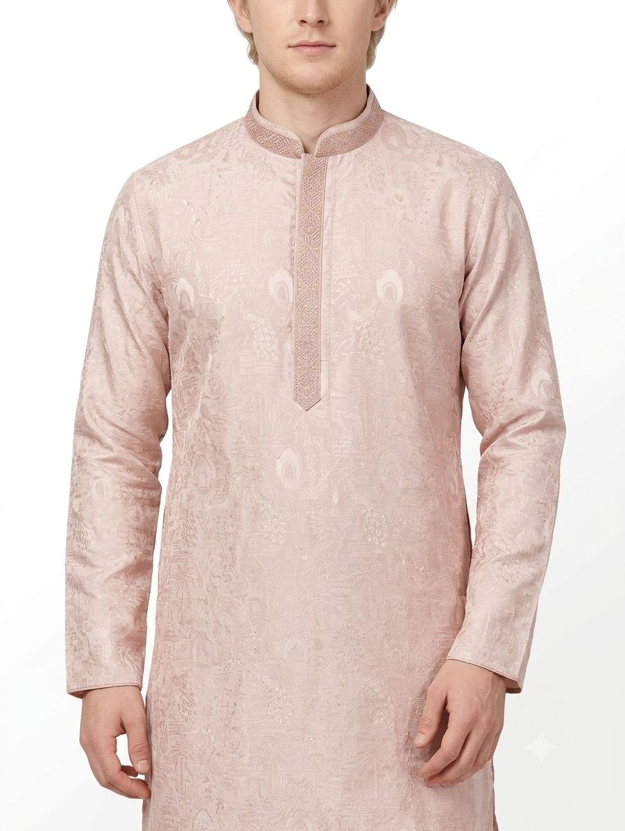 Premium silk Kurta Lexus view 4