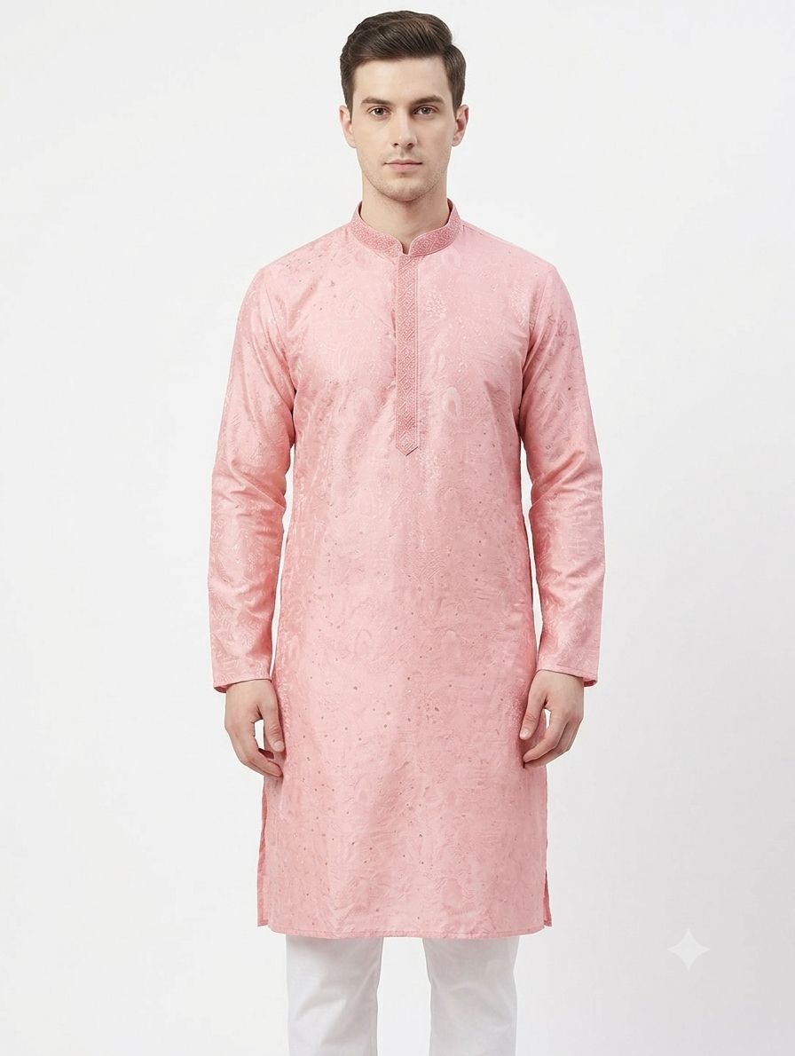 Premium silk Kurta Lexus view 5