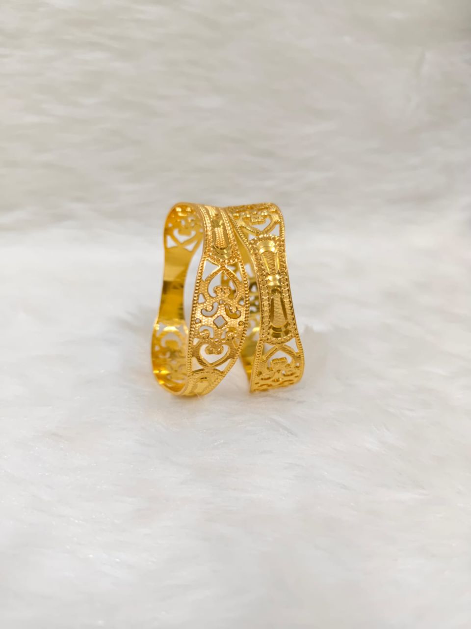 Gold Plated Bangles 3 view 2