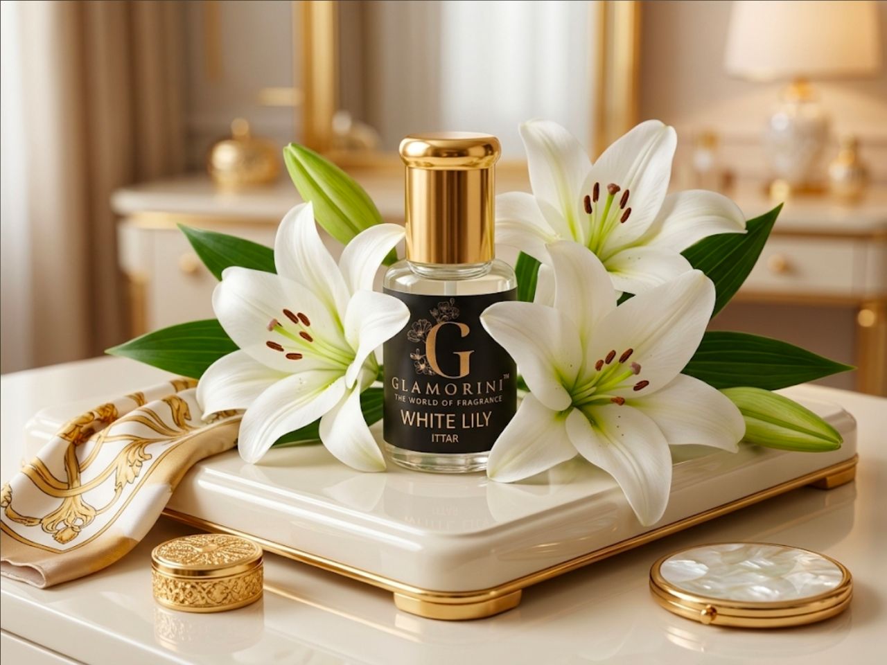 Glamorini White Lily Ittar