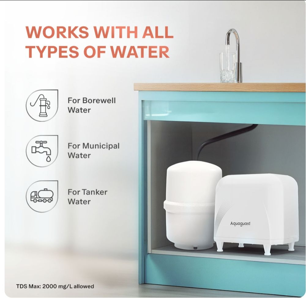 Aquaguard Enrich Hyde RO+UV Active Copper Alkaline UTC Water Purifier