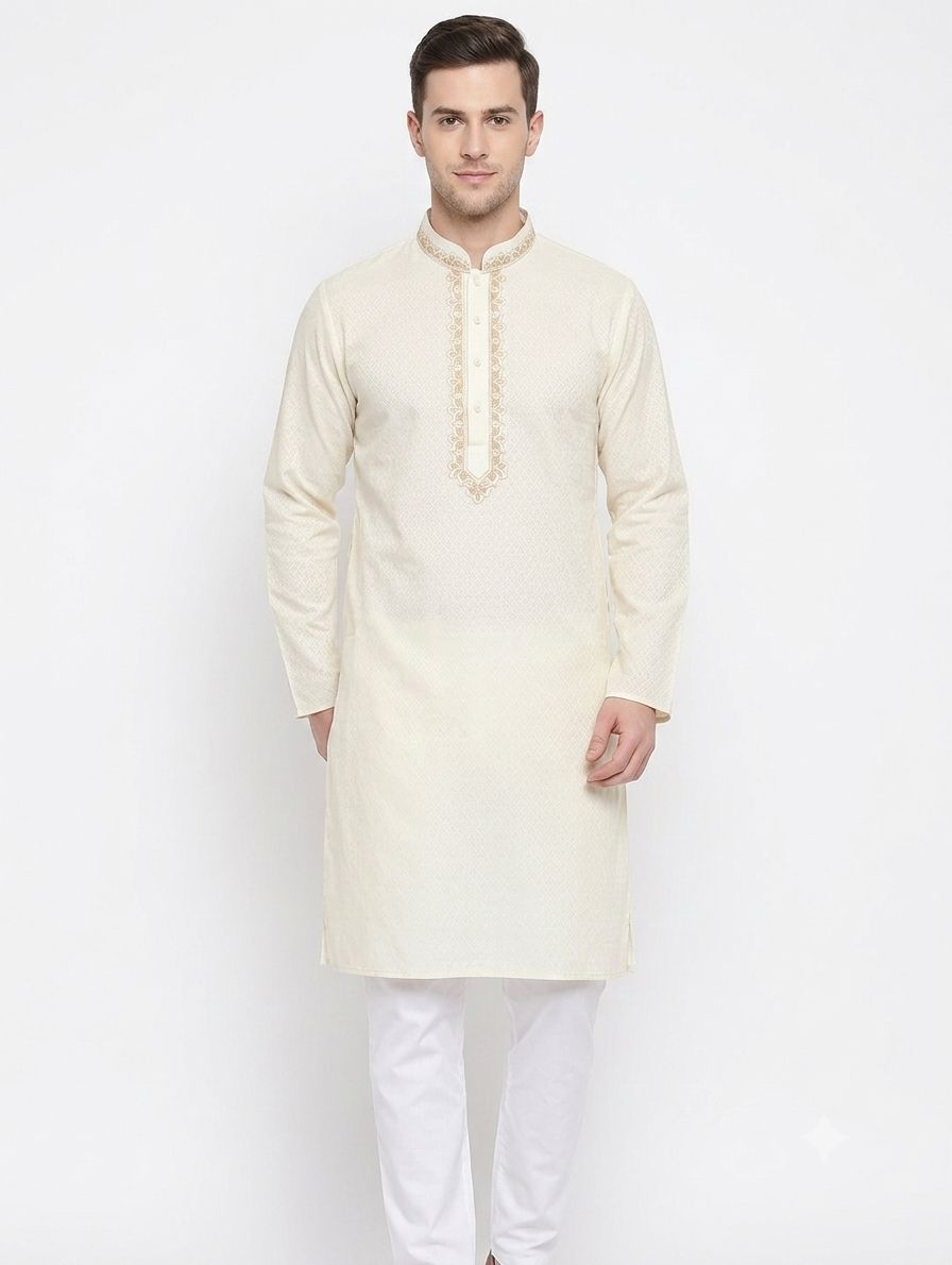 Cotton Kurta Sir view 3