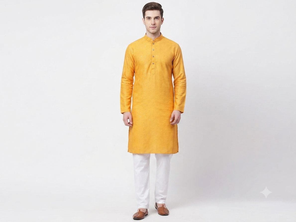 Silk Kurta Dhamaka view 5