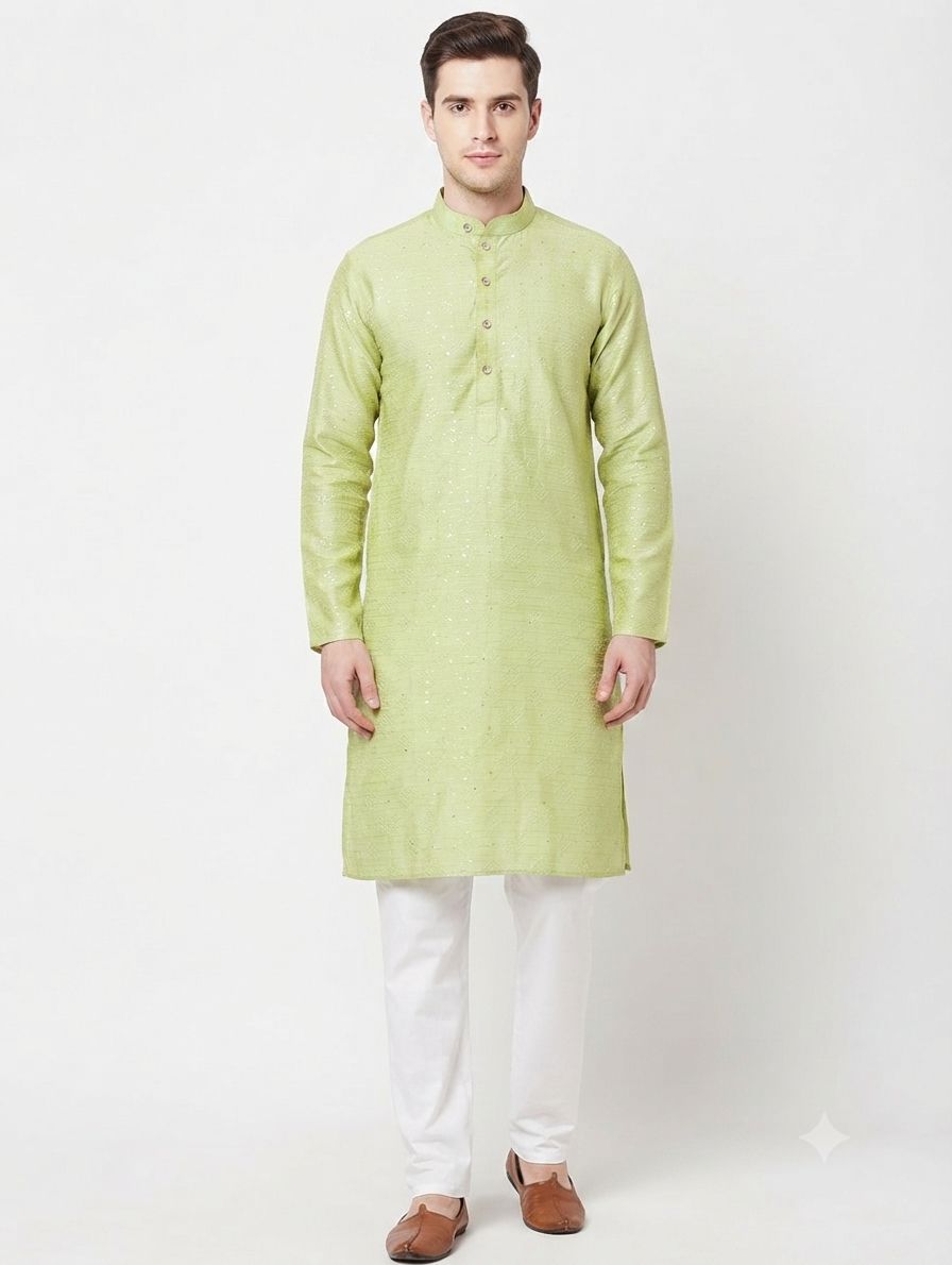 Silk Kurta Dhamaka view 4
