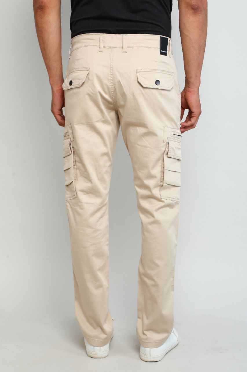 Khaki Cargo Pants view 5