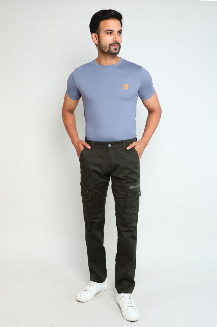 Olive Green Cargo Pants