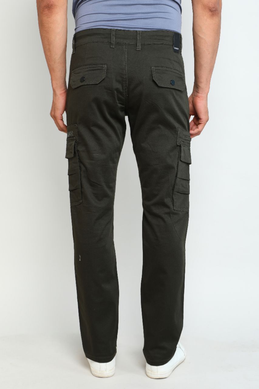 Olive Green Cargo Pants view 5