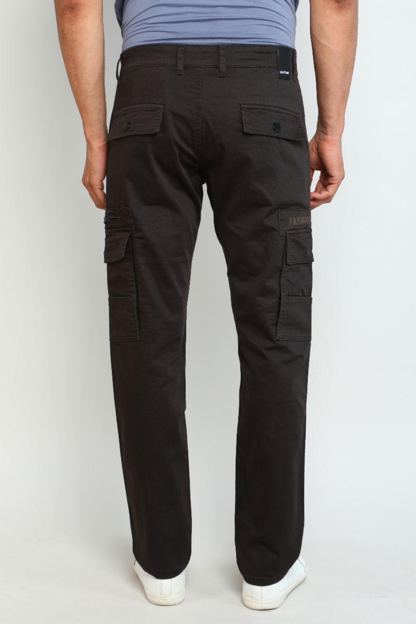 Dark Green Cargo Pants view 5