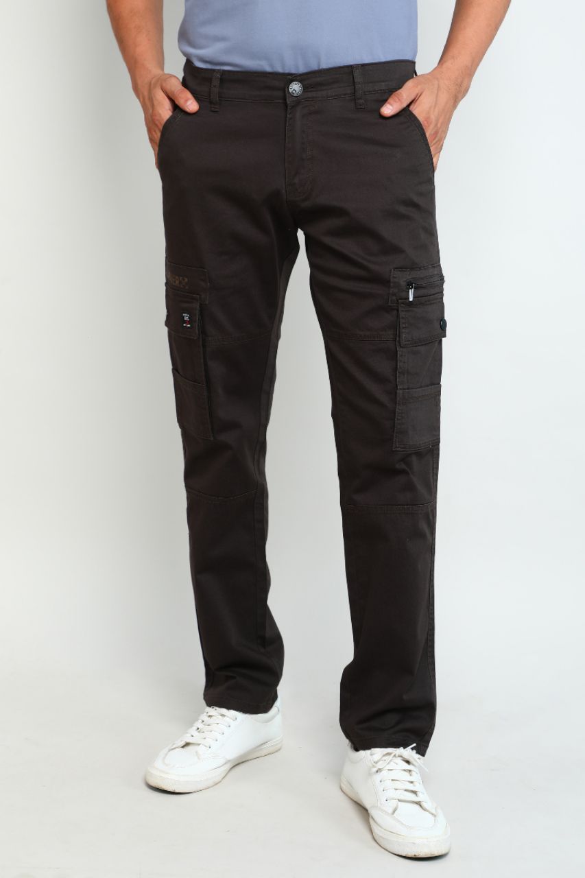 Dark Green Cargo Pants view 2
