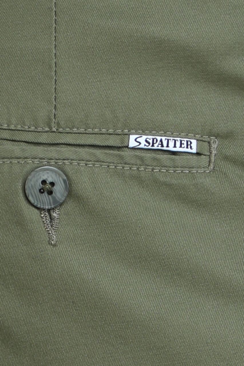 Olive Green Chinos Pants view 7