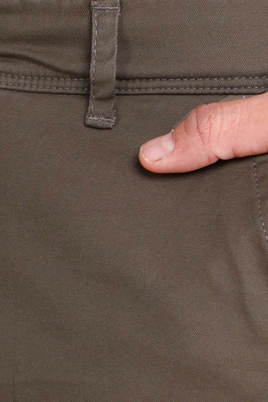 Dusty Olive Green Chinos Pants view 6
