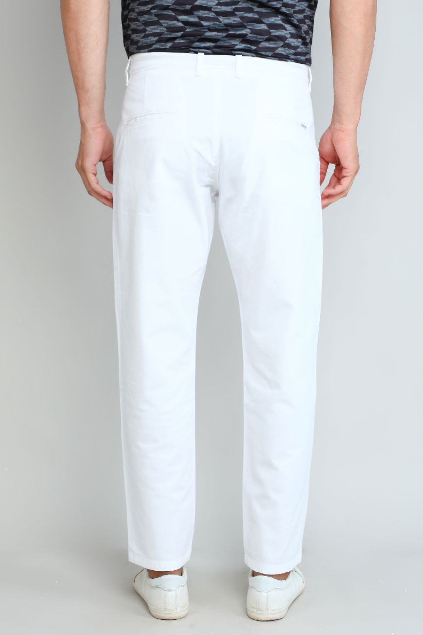 White Chinos Pants view 2