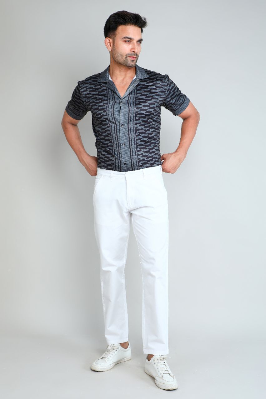 White Chinos Pants