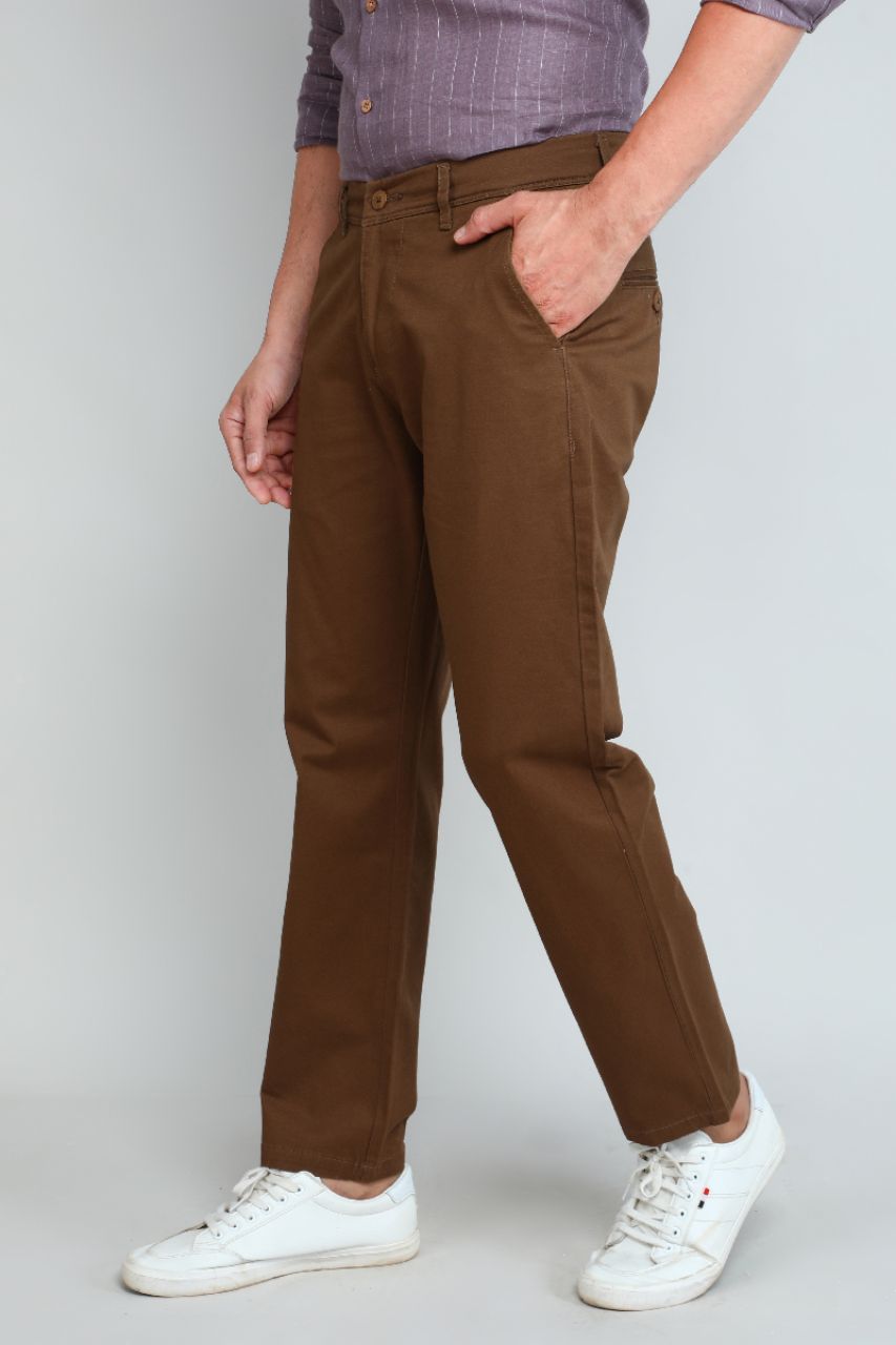 Brown Chinos Pants view 2