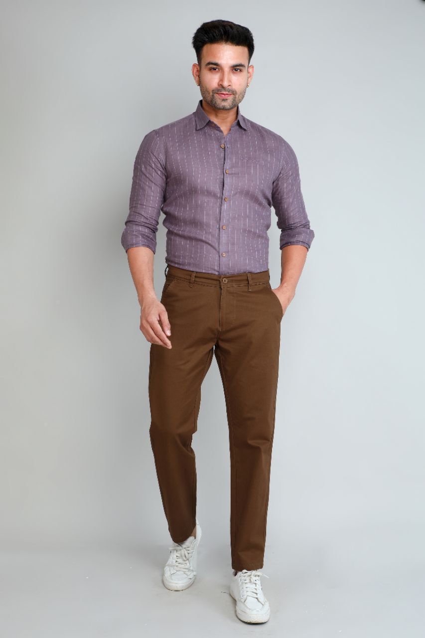Brown Chinos Pants