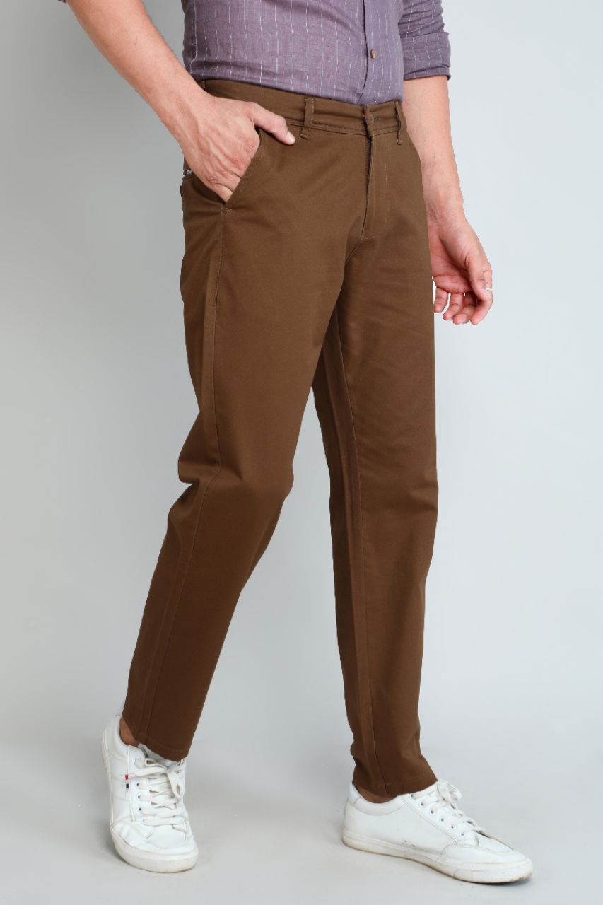 Brown Chinos Pants view 5