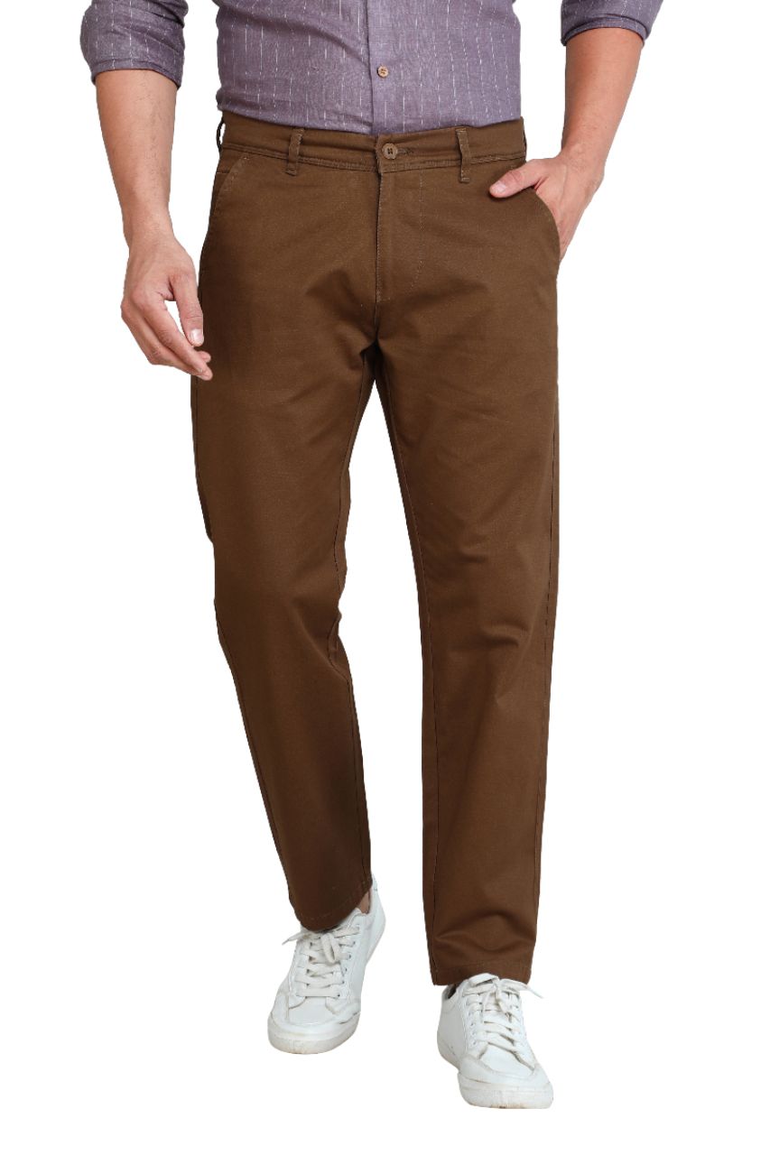 Brown Chinos Pants view 4