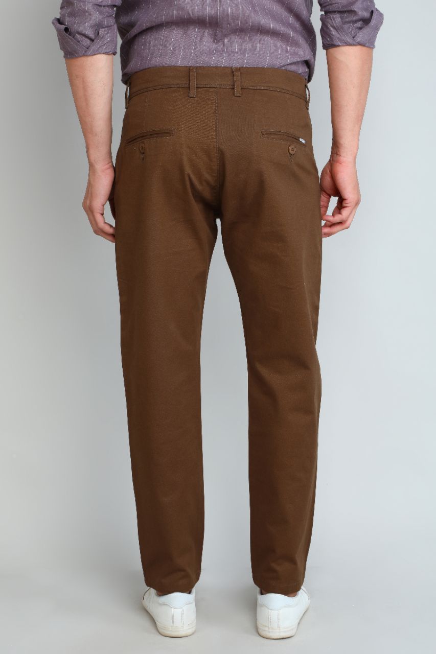 Brown Chinos Pants view 3
