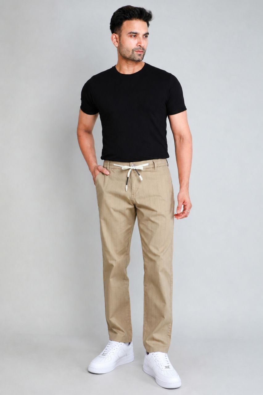 Khaki Joggers Pants